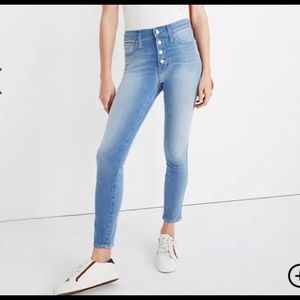 Madewell 10” High rise roadtripper jeggings